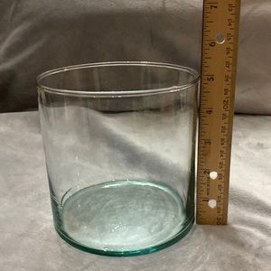 This is a glass (display?) jar.